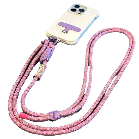 Retro Adjustable Mobile Phone Straps, Dual-Purpose Crossbody Lanyard Neck Rope Anti-Loss