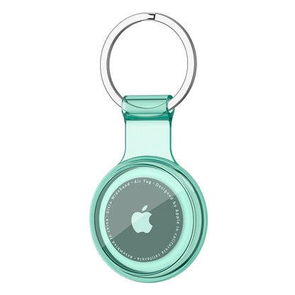 TPU Waterproof AirTag Keychain Holder Case for Pets, Keys & Bags