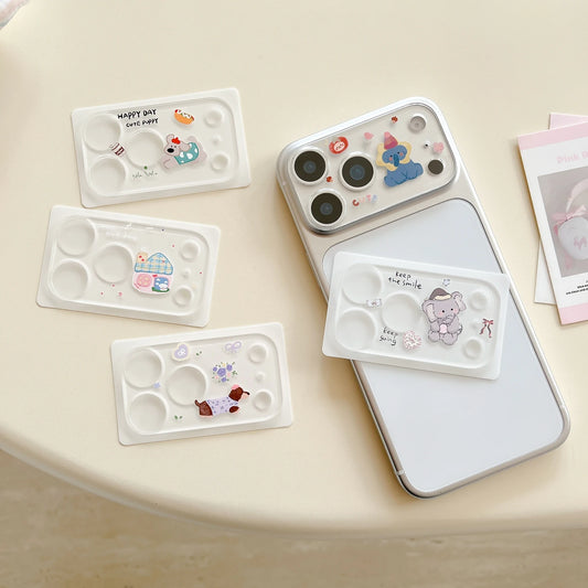 Cute Cartoon Animal Lens Cover for iPhone 17 Pro & 17 Pro Max