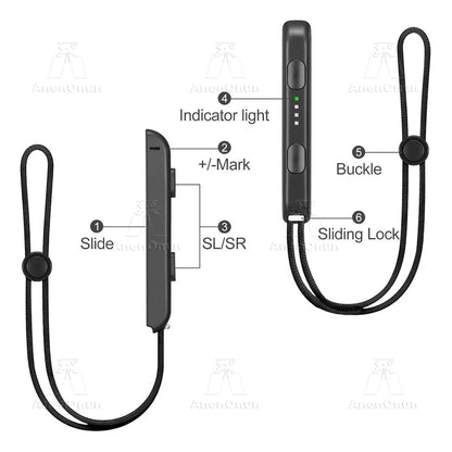 Replacement Joy-Con Wrist Strap for Switch/Switch OLED – Gaming Accessory