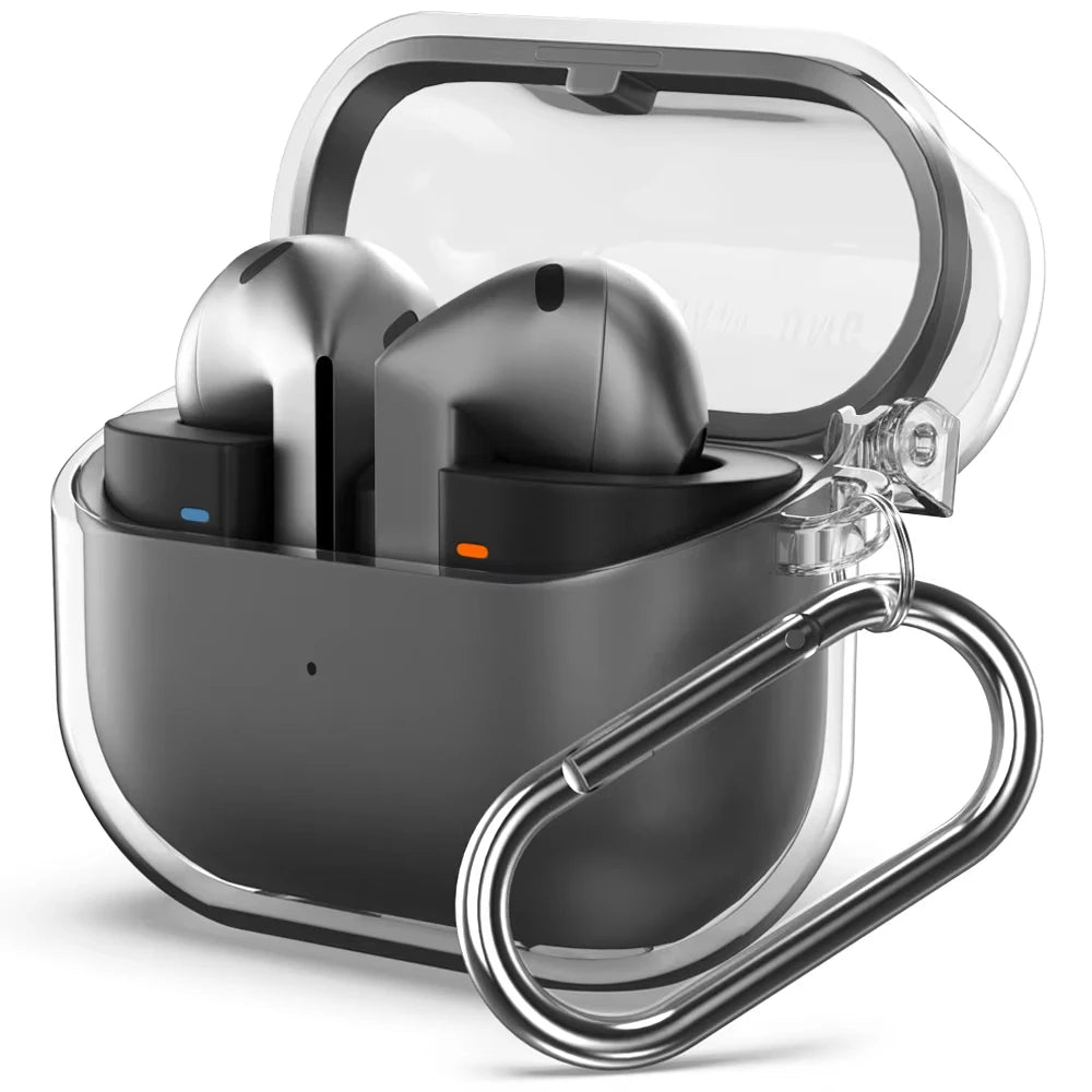 Clear Silicone Case Cover for Samsung Galaxy Buds 3 Pro & Buds 3