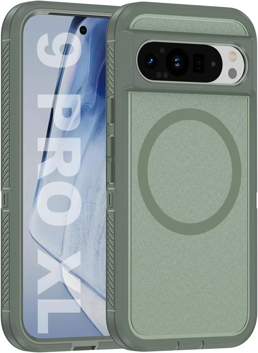 Shockproof MagSafe Armor Case for Google Pixel 10 9 Pro XL 8 7A Magnetic Rugged