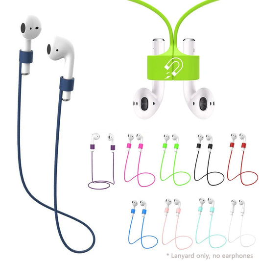 Soft Silicone Magnetic Anti-Lost Strap for AirPods Pro 1 2 3 Earphones