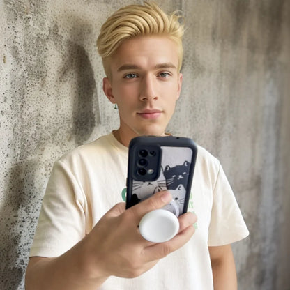 Cute Multicolor Silicone MagSafe Grip Tok Stand for iPhone Wireless Charging