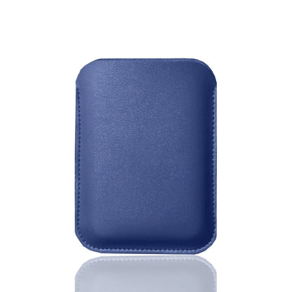 Leather Power Bank Pouch Case for iPhone 13 MagSafe External Battery Cover