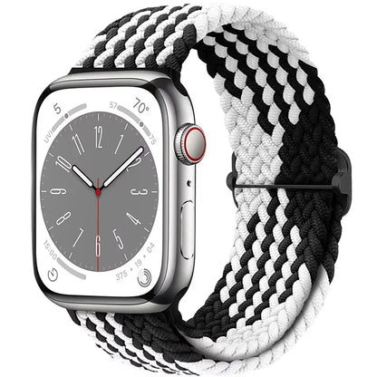 Braided Solo Loop for Apple Watch Ultra 2 & Series 10–3 SE Elastic Band