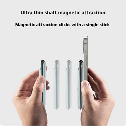 Magnetic MagSafe Leather Wallet Stand for iPhone 17–14 Pro Max