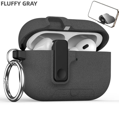 Shockproof Case with Phone Holder for AirPods Pro 3 | Lock & Keychain Cover