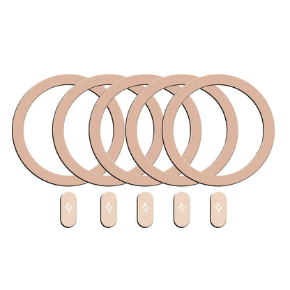 1–5pcs Metal Plate Ring for MagSafe Charger & Car Mount – iPhone 13–15