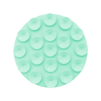 Magnetic Suction Cup Phone Mount for iPhone 15 14 13 12 Silicone Grip Stand