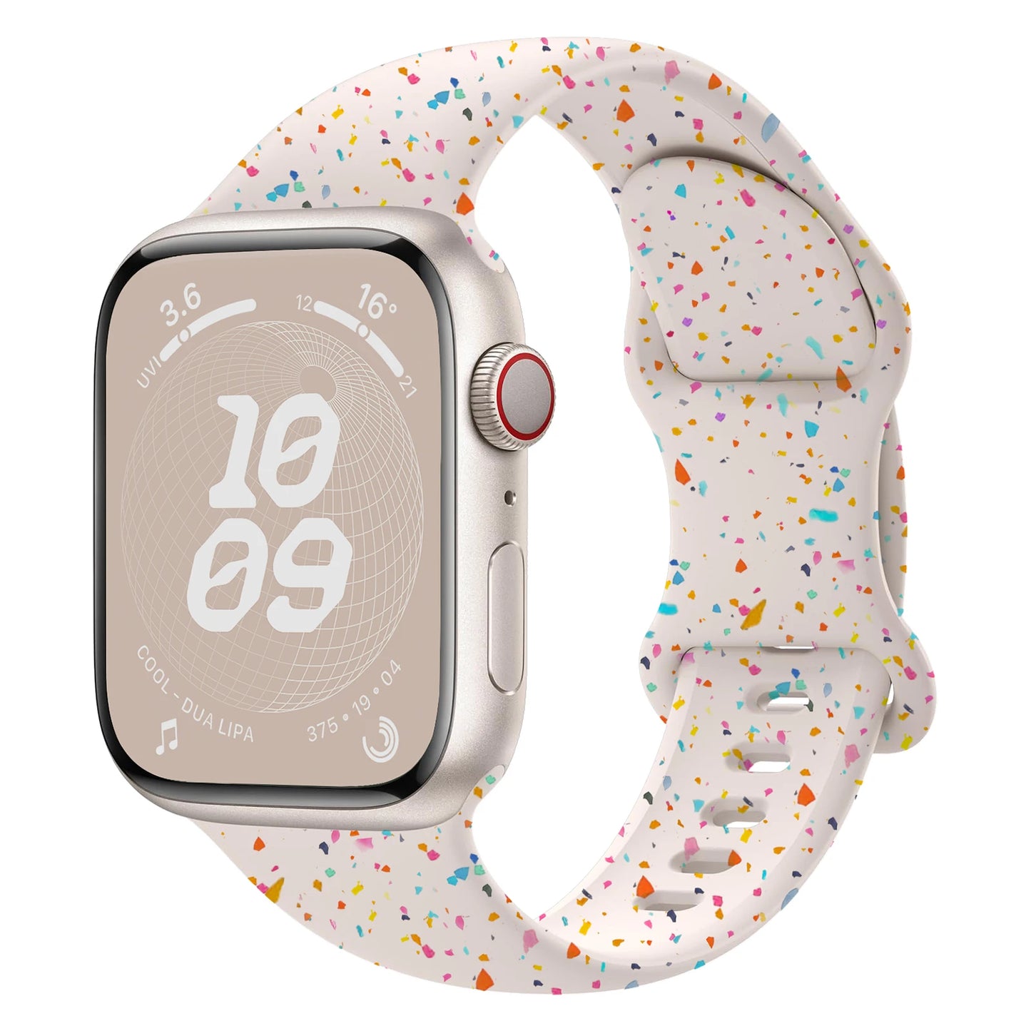 Sport Silicone Loop Band for Apple Watch 38–49mm Series 9–3 & Ultra 2