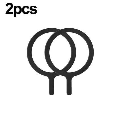 5-in-1 Sticker Ring for MagSafe Wireless Charging, Metal Plate for iPhone 12–14 Pro Max