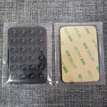 Silicone Suction Pad for Mobile Phone Fixture Adhesive Rubber Backed Sucker