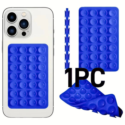 Double-Sided Silicone Suction Phone Holder – Hands-Free Universal Mount