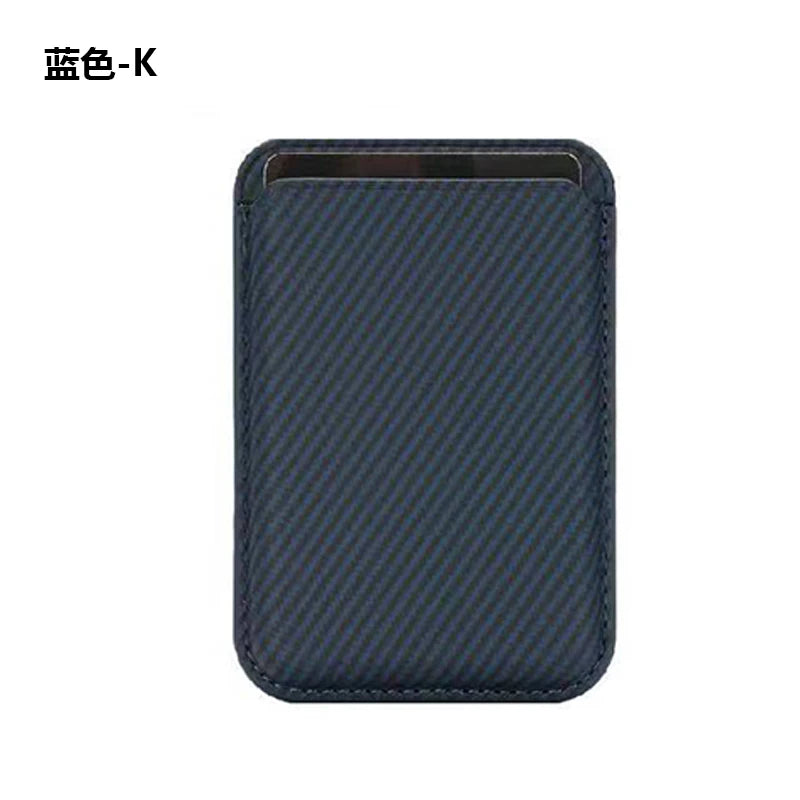 Carbon Fiber MagSafe Wallet Card Holder for iPhone 17–12 Pro Max