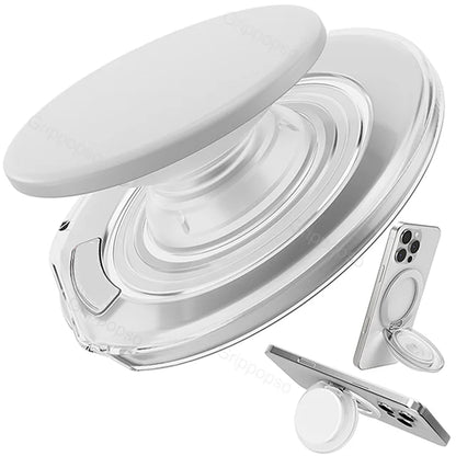 MagSafe Phone Grip with Built-In Adjustable Stand and Strong Magnetic Holder