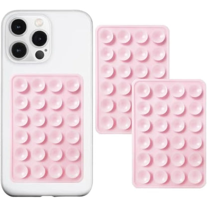 Eayburst Silicone Suction Phone Case Mount – 2-Pack Non-Slip Sticky Grip Holder