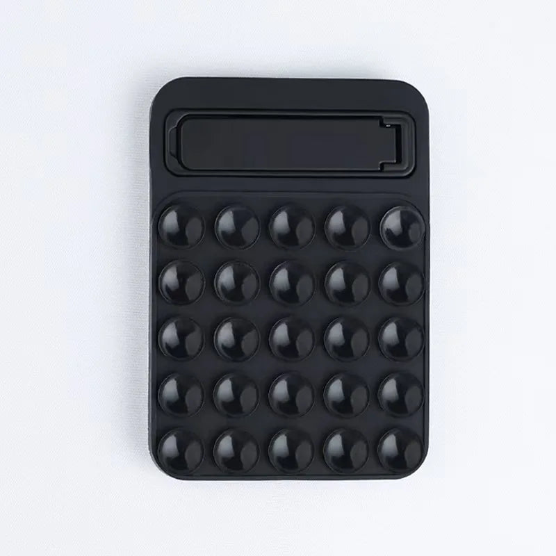 Silicone Suction Mirror/Shower Phone Holder Foldable Mount for Selfies & Videos