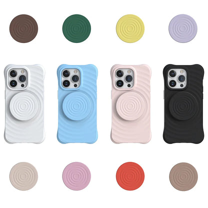 Magnetic Folding Mobile Phone Holder Stand for MagSafe iPhone 15 14 13 12 & Samsung