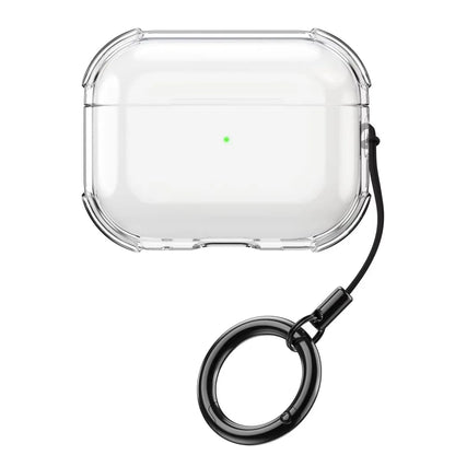 Clear TPU Case for AirPods Pro 3 with Lanyard, Keychain & Cleaning Kit