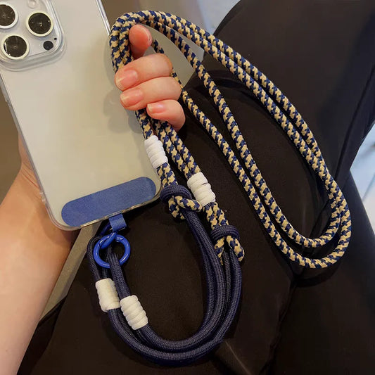 3 in 1 Crossbody Mobile Phone Hanging Rope – Neck, Wrist & Cup Strap