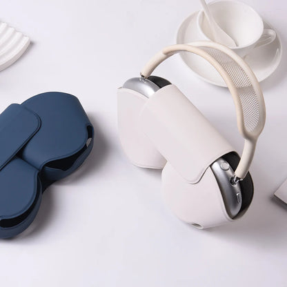 Leather Protective Case for AirPods Max – Soft Headphone Cover Bag
