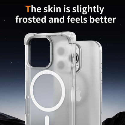 MagSafe Wireless Charging Matte Armor Case for iPhone 16–11 Pro Max