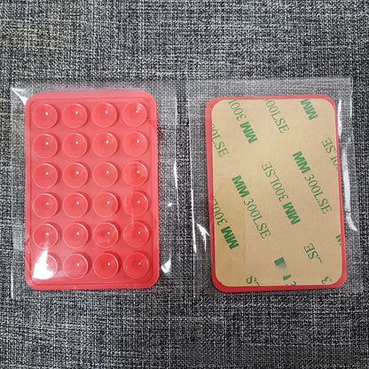 Silicone Suction Pad for Mobile Phone Fixture Adhesive Rubber Backed Sucker
