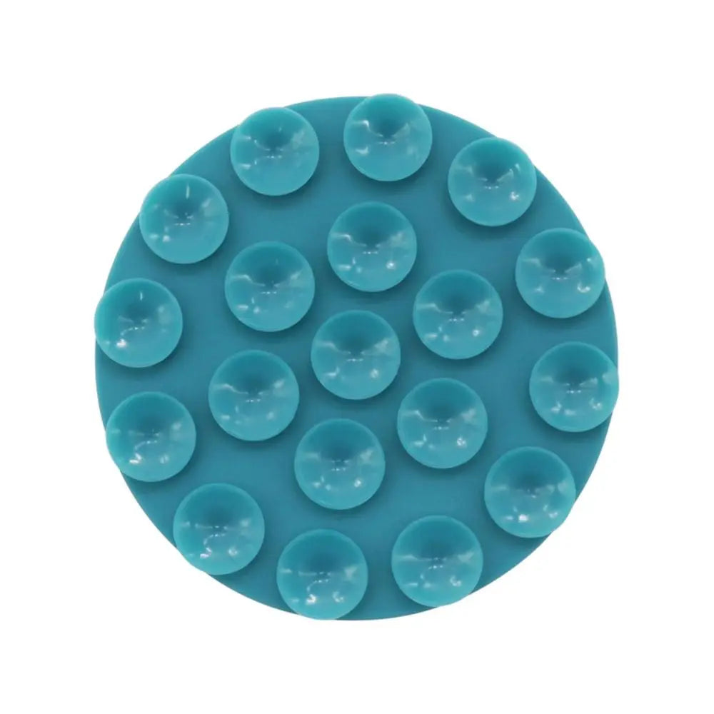 Magnetic Suction Cup Phone Mount for iPhone 15 14 13 12 Silicone Grip Stand