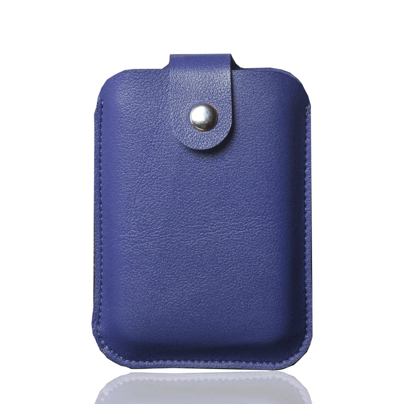 Leather Power Bank Pouch Case for iPhone 13 MagSafe External Battery Cover