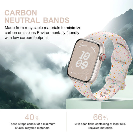 Sport Silicone Band for Apple Watch 49mm 45mm 41mm 38–46mm SE 10 9 8 7