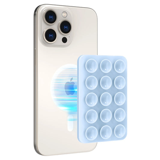 Magnetic Silicone Suction Card Holder Pad for Phone – Adhesive Rubber Mount
