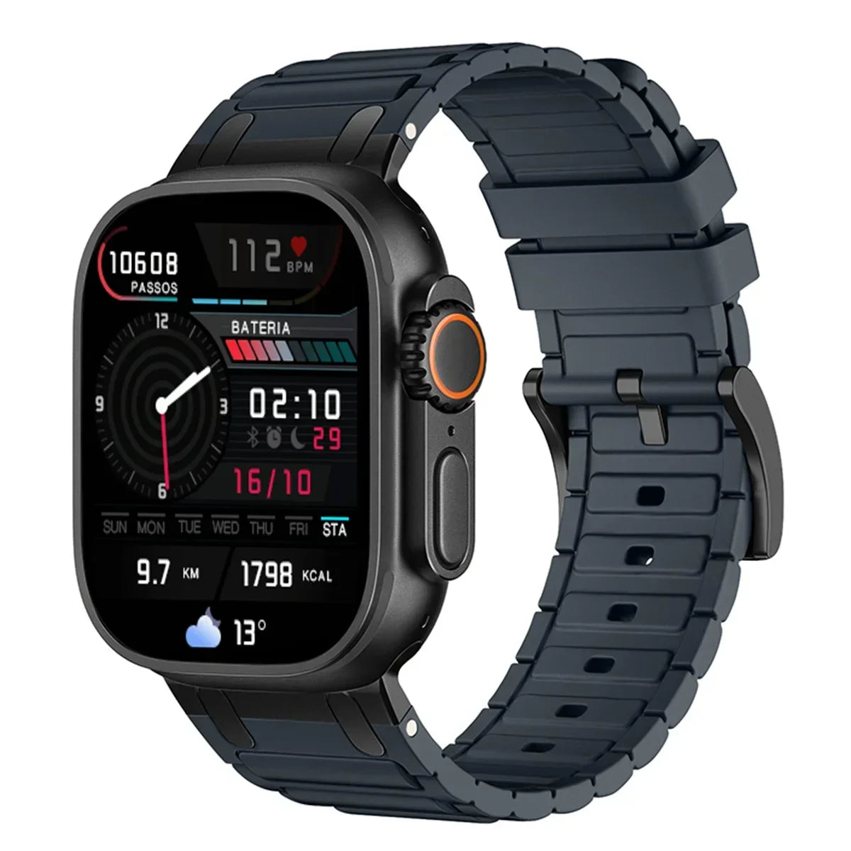 Silicone Strap for Apple Watch Ultra 3/2 49mm Series 11–1 SE Sport Band