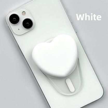 MagSafe Silicone Heart Oval GripTok Phone Finger Grip Holder for Magnetic Support