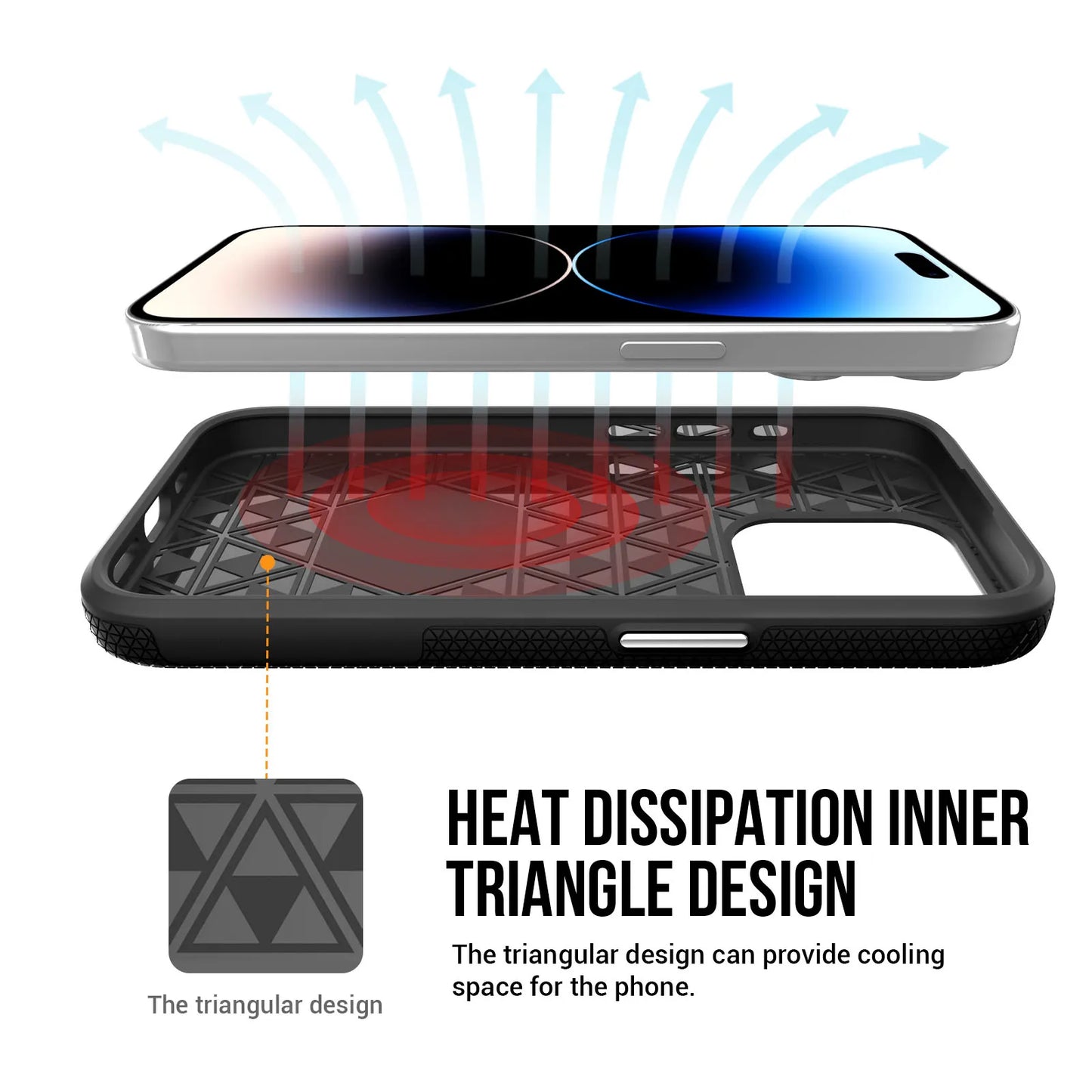 Military Grade Shockproof Case for iPhone 16 15 14 13 12 11 SE XS XR