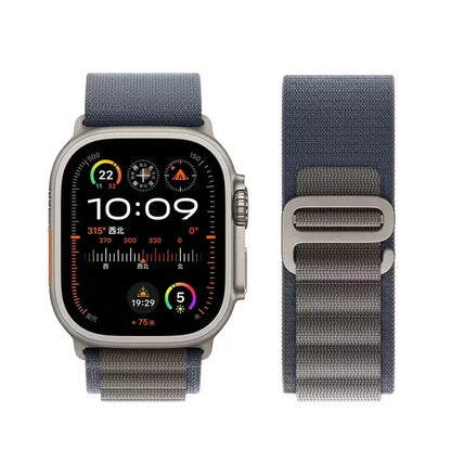 Alpine Nylon Strap for Apple Watch Bands 38-49mm - Ultra 2 Series 9 SE