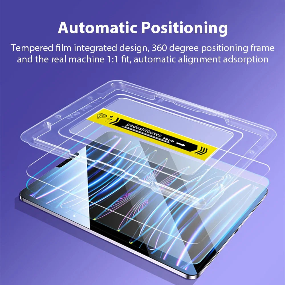 Tempered Glass Screen Protector For iPad Air Pro Mini 13 12.9 11 10 9 8 7