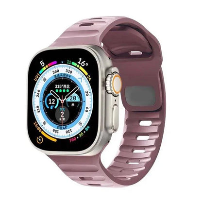 Sport Silicone Strap for Apple Watch Ultra 3/2 and Series 11–6, SE3 (49–40mm)