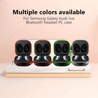 Clear Hard Case for Samsung Galaxy Buds 2 Pro/FE/Live – Transparent Cover