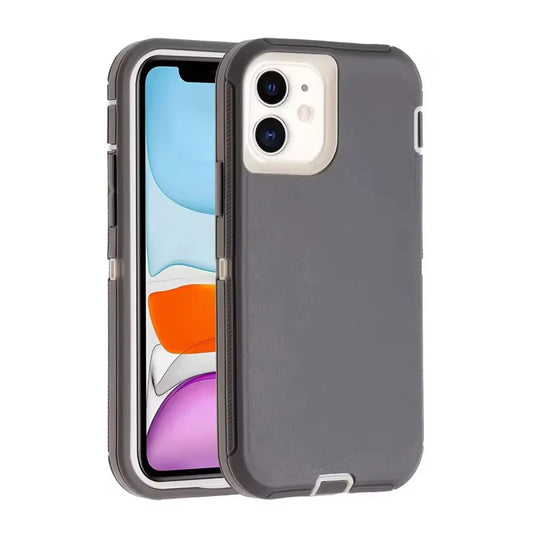 3-in-1 Armor Shockproof Case for iPhone 14/Plus/Pro Max/Mini
