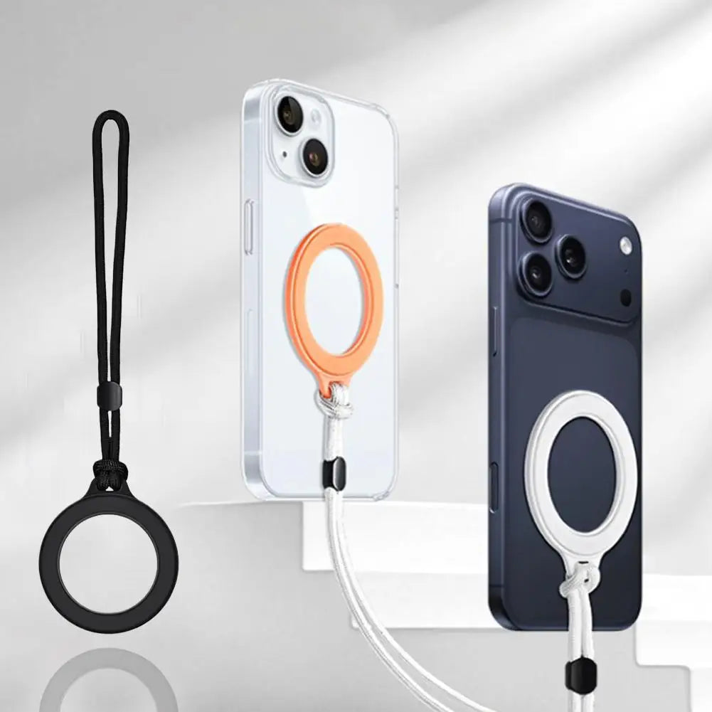 Double-Sided Magnetic Lanyard Stand for iPhone 16 15 14 13 12 Pro Max