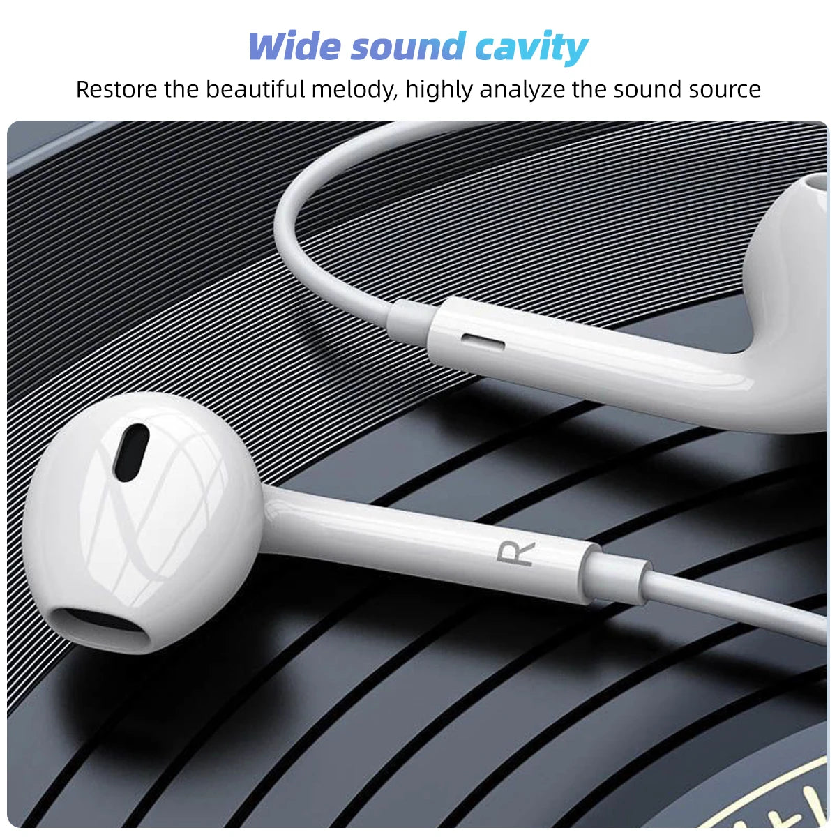 Type-C Wired Earphones with Mic | In-Ear USB-C Headphones for iPhone 15 & Android