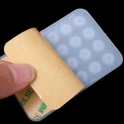 Portable Silicone Suction Cup Phone Holder Stand, Hands-Free Anti-Slip Adhesive Mount