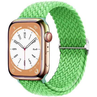 Braided Solo Loop for Apple Watch Ultra & Series 10–3 SE Elastic Band