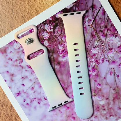 Aurora Silicone Strap for Apple Watch Ultra 49mm & Series 10–5, Sizes 46–38mm