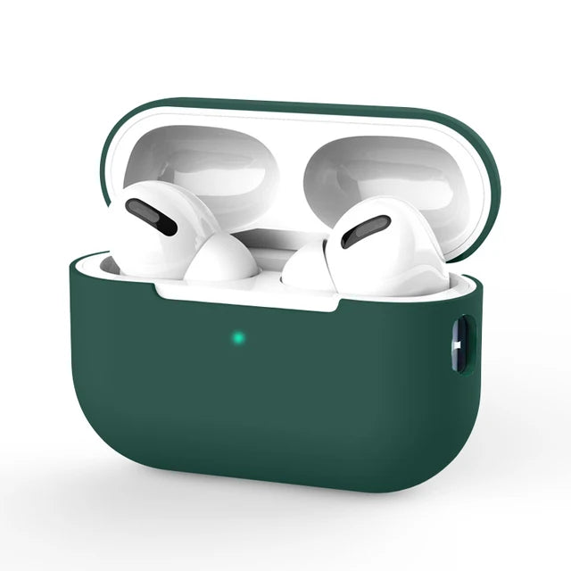 Liquid Silicone Case for AirPods Pro 2/3 – Soft Protective Earphone Cover