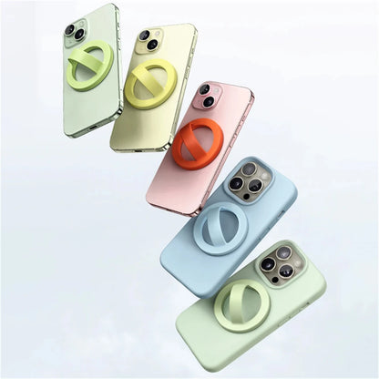 Magnetic Liquid Silicone Ring Grip for iPhone 16 | MagSafe Phone Holder