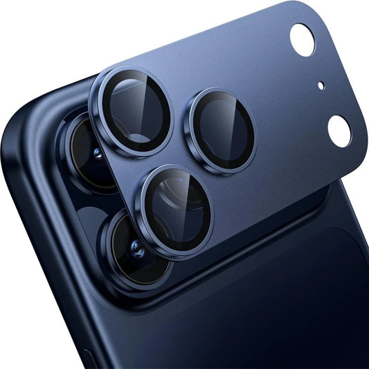 Metal & Glass Camera Lens Protector for iPhone 17-13 Series – Durable Lens Cover