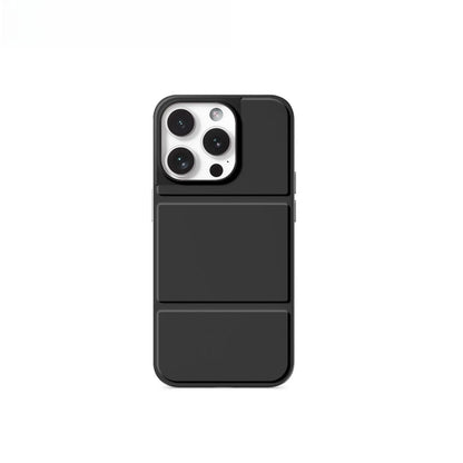 Ultra-Thin Magnetic iPhone Case with 3-Fold Rotating Bracket for 16 Pro Max / 15 Series