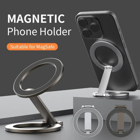 Magsafe Double-Sided Magnetic Finger Ring Holder Stand for iPhone & Android